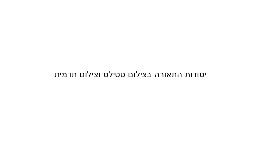 Studio Gold – צלם מקצועי נתי גולד, שדרות התמרים 5 רמת גן