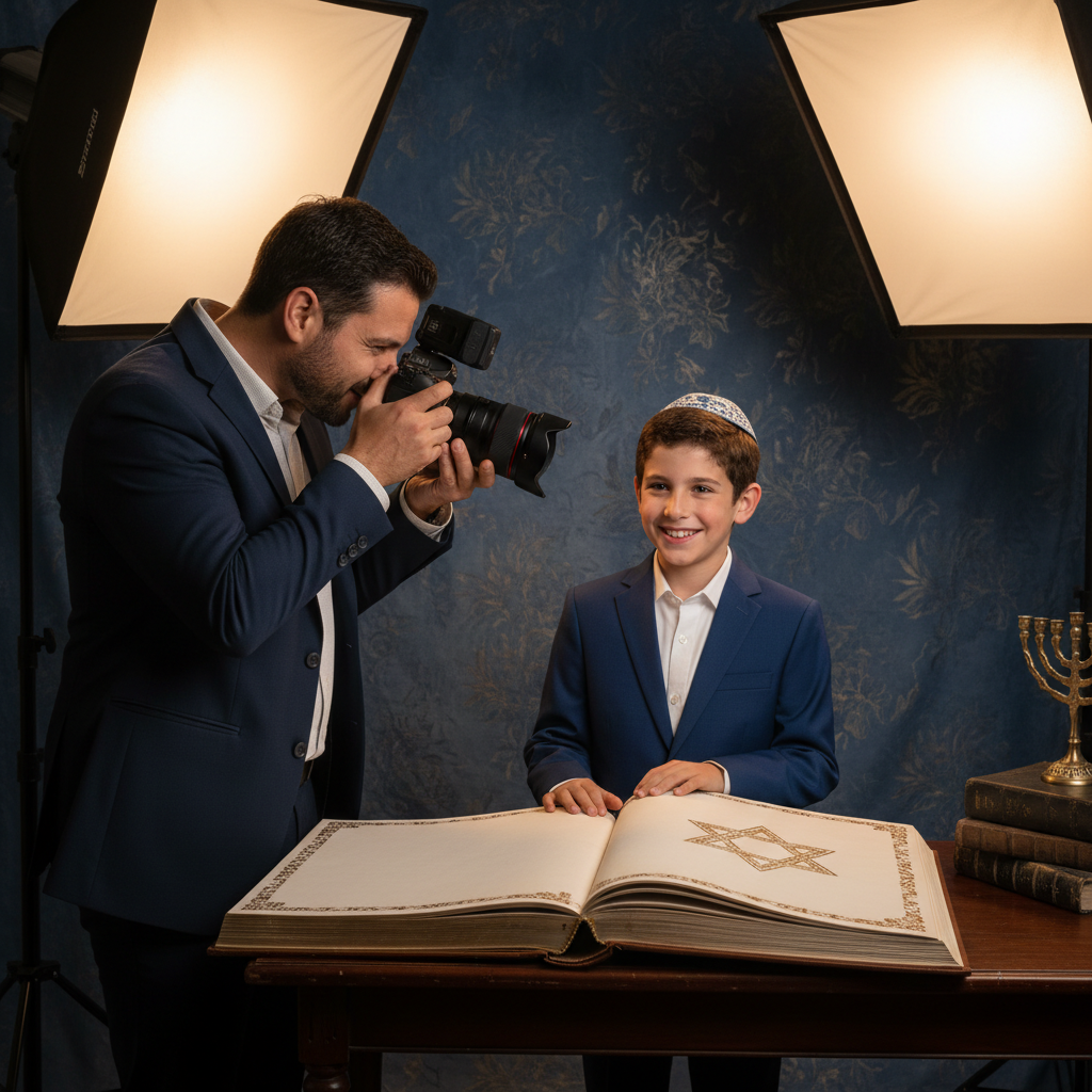 בוק בר מצווה מקצועי — נתי גולד, צלם בר מצווה