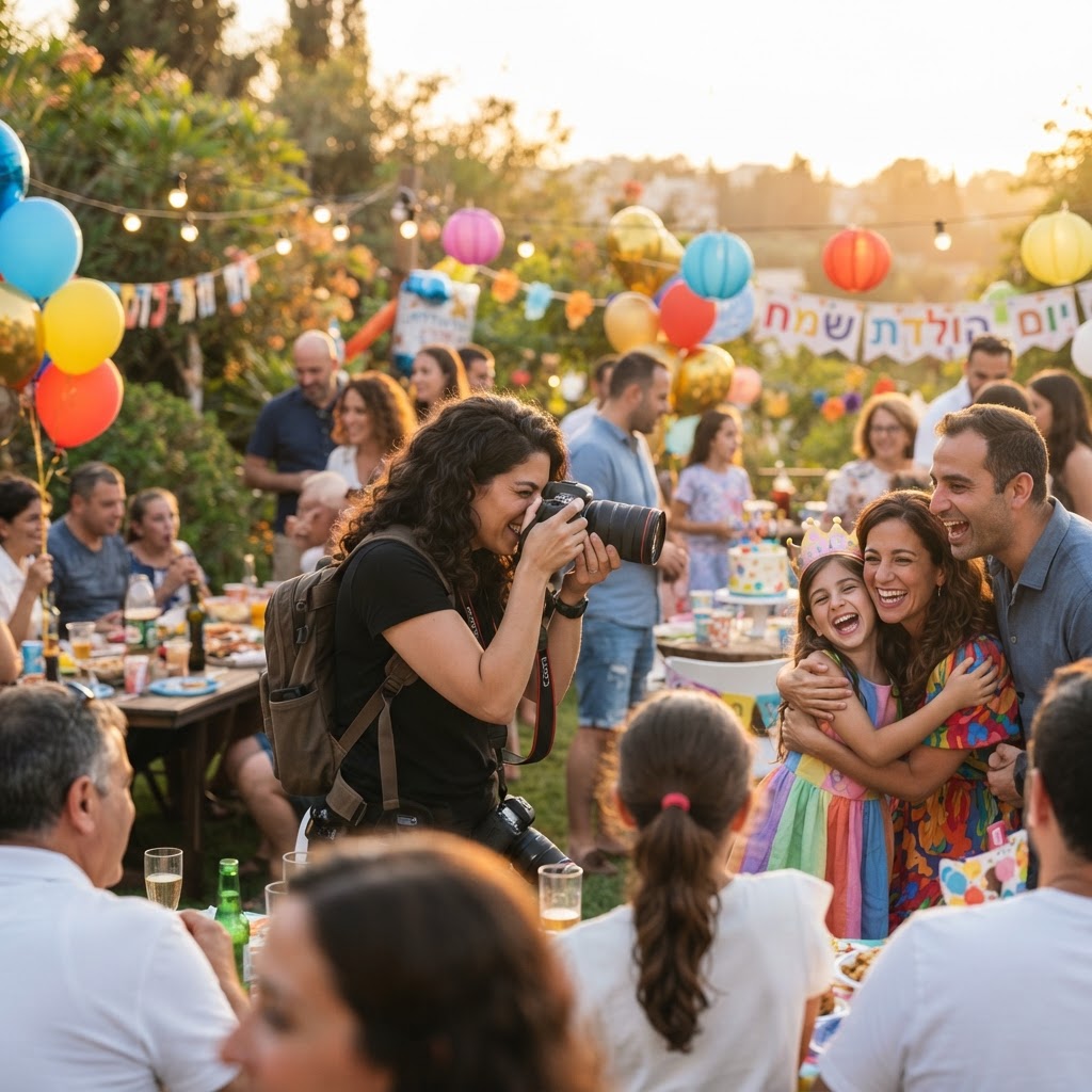 צילום ימי הולדת מקצועי - נתי גולד צלם אירועים